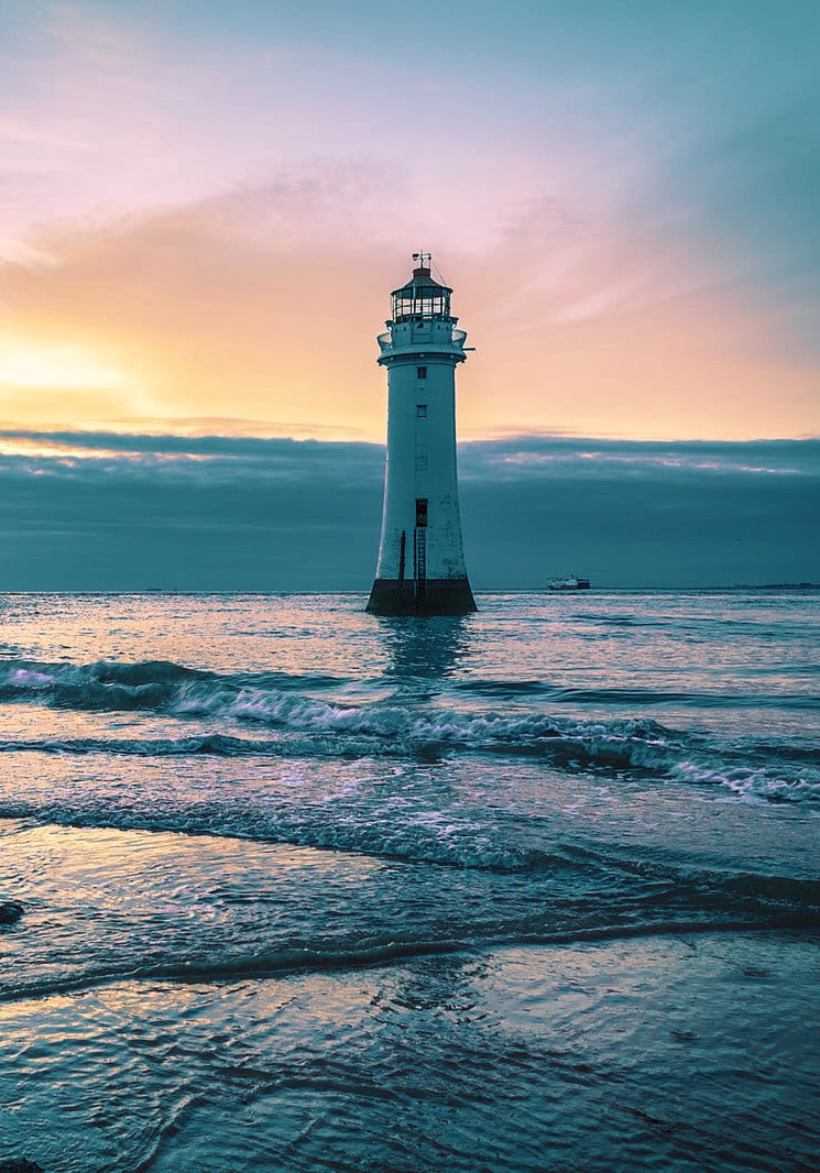 stones stacked up on a beach